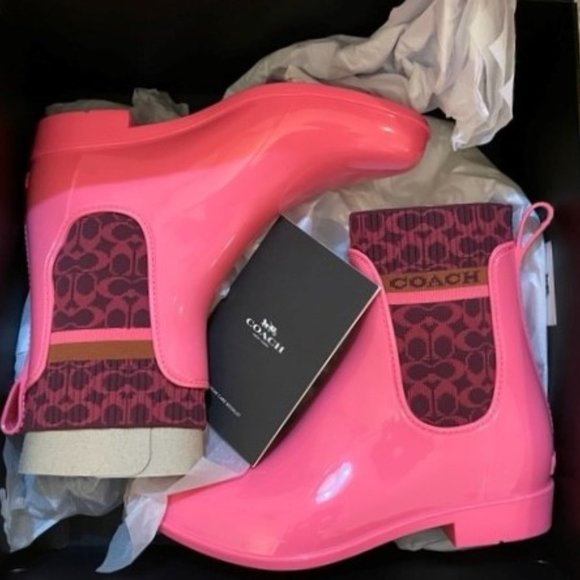 COACH- Rivington Rubber Boot - Picture 7 of 8